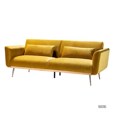 Yellow Sofas Living Room Furniture The Home Depot