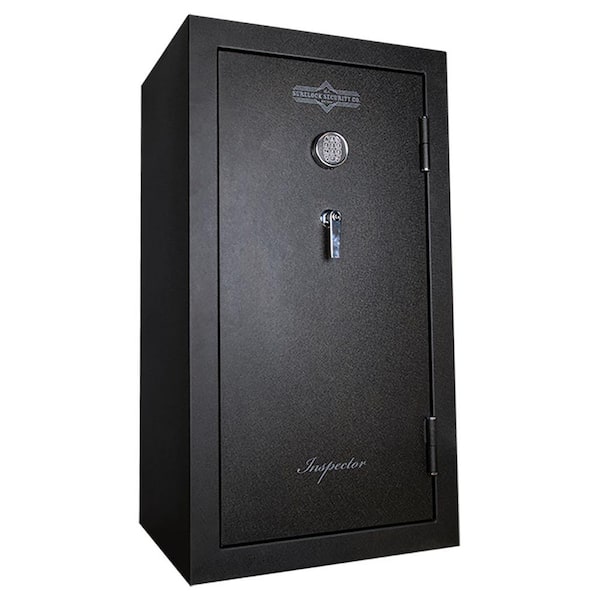 Unbranded Inspector 36-Gun and Home Safe, Black