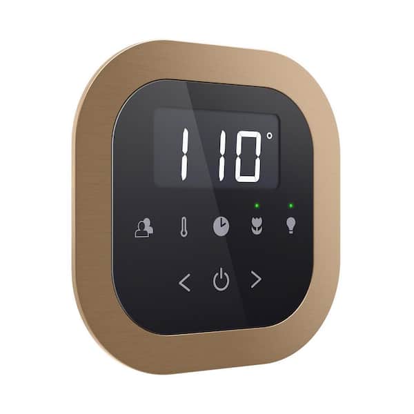 Mr. Steam AirTempo Round Flush Mount Kit in Brushed Bronze