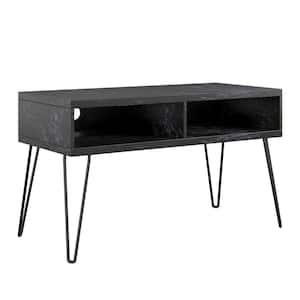 Athena 42 in. Black Marble TV Stand Fits TV's up to 42 in.
