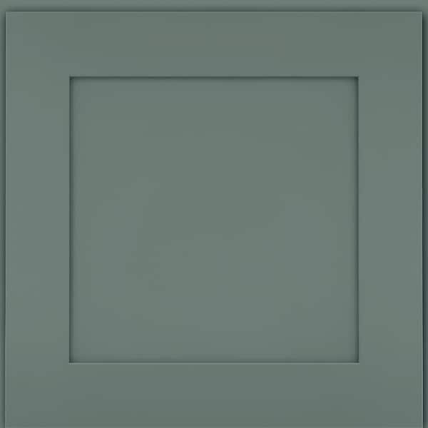 KRAFTMAID SIMPLICITY 14-5/8 in. x 14-5/8 in. Cabinet Door Sample in Rainfall