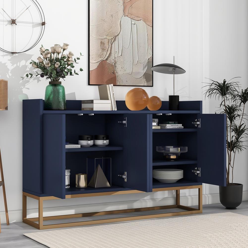 Blue shop green sideboard