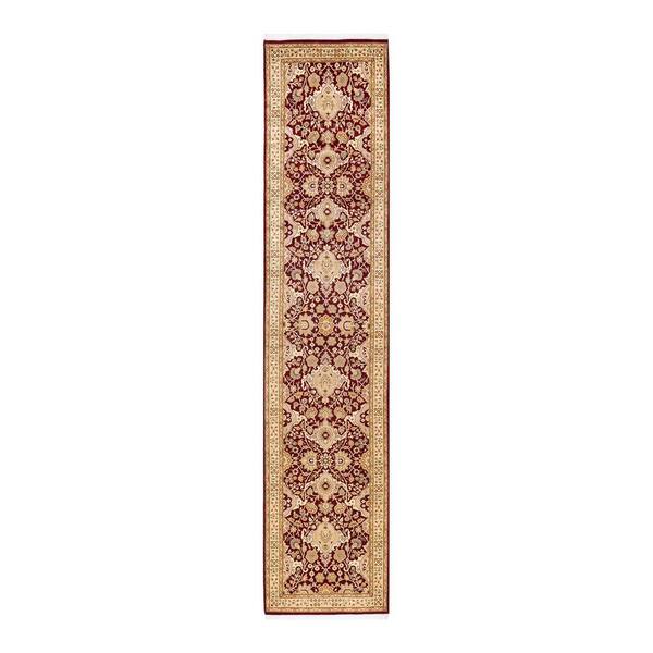 Solo Rugs Mogul One-of-a-Kind Traditional Red 2 ft. 8 in. x 12 ft. 5 in. Oriental Area Rug
