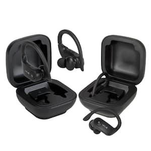 True Wireless Stereo Bluetooth Earbuds, Sweatproof Design with Rechargeable Case(2-Pack)
