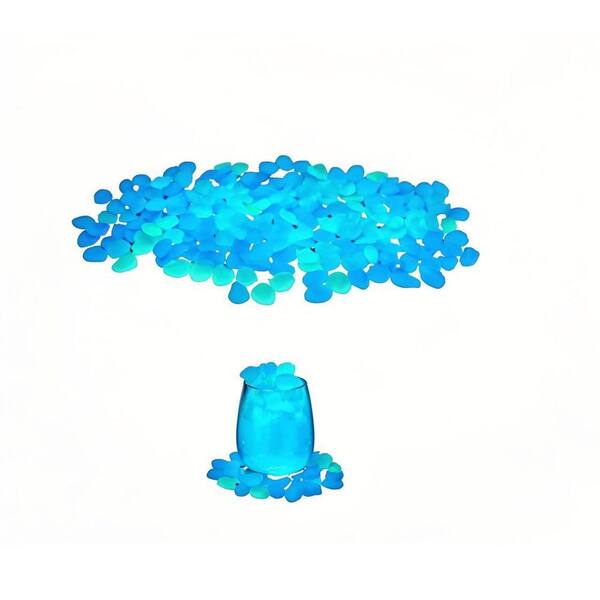Glow In The Dark Rocks - 4.4 Lbs 1200PCS Luminous Pebbles For Outdoor Decor
