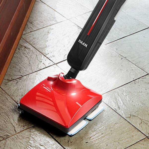 HAAN - Multiforce Pro Scrubbing Steam Mop for Indoor and Outdoor Messes