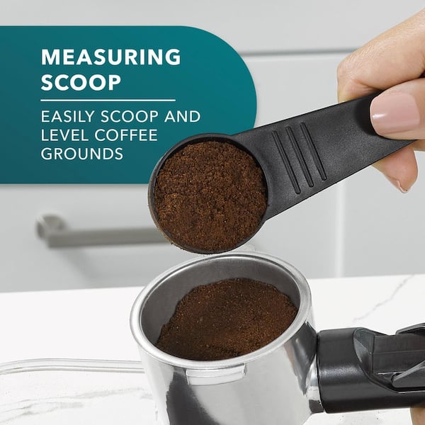 Mr. Coffee 4-Cup Stainless Steel Espresso Machine with Frothing