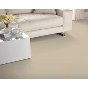 Albaran - Cream - Beige 13.2 ft. 32 oz. Wool Berber Installed Carpet