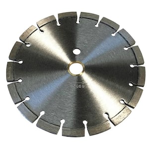 8 in. Diamond Tuck Point Blades For Mortar, 1/4 in. Tuck Width, Single Blade, 1" Arbor