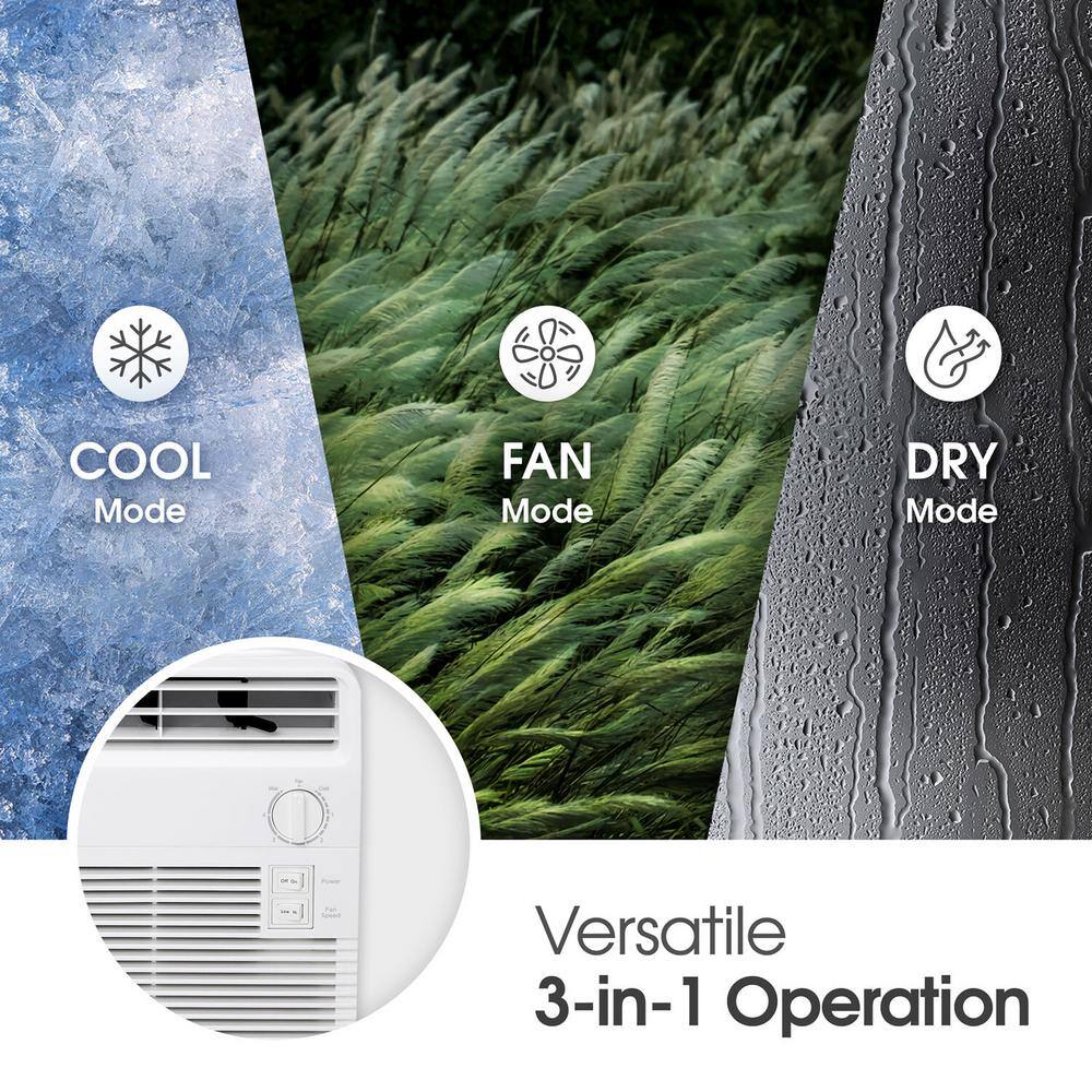 White 15000 BTU Portable Air Conditioner with Remote Control