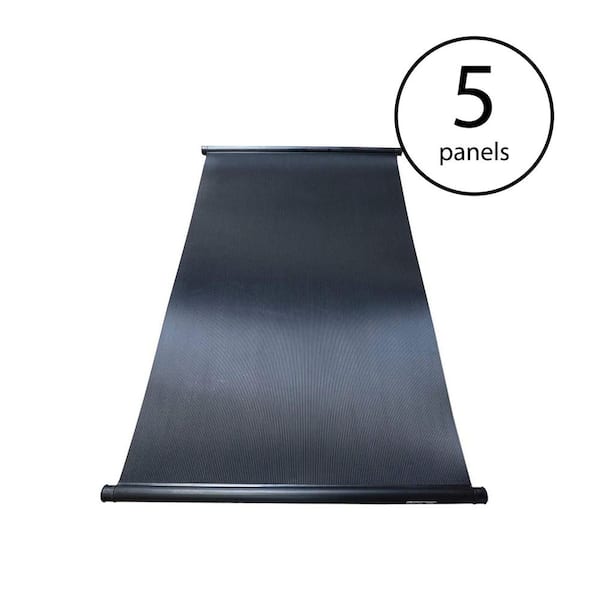 FAFCO 10 ft. SunSaver Solar Powered Panel Pool Heating System, (5-Panels) 5  x 820-FAFCO - The Home Depot