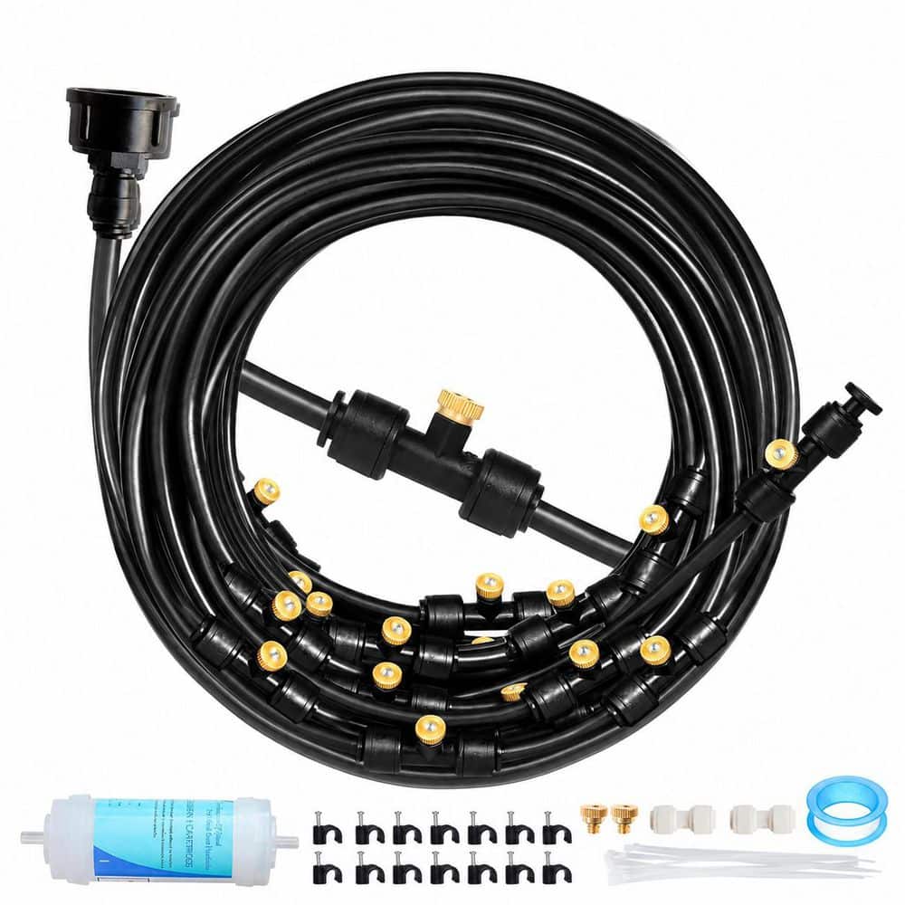 65 ft Polyethylene Outdoor Misting Cooling System with 20 Brass Nozzles and Filter price history on PriceWatchPro