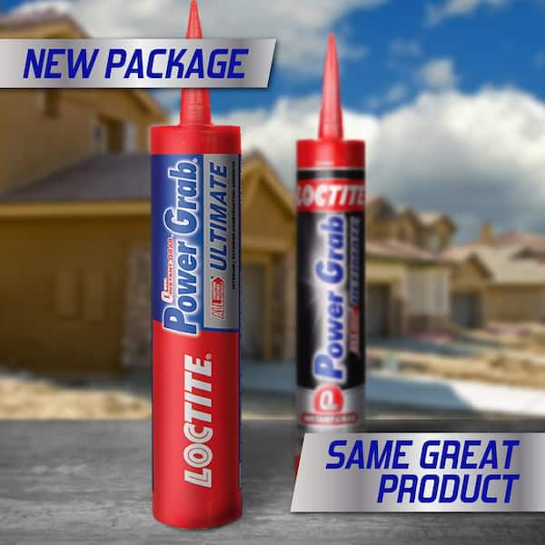 Loctite Power Grab Heavy Duty Instant Grab 9 oz. Latex Construction  Adhesive White Cartridge (each) 2032666 - The Home Depot