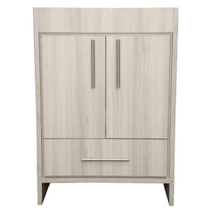 Pacific 24 in. W x 18 in. D Bath Vanity Cabinet Only in Ash Gray