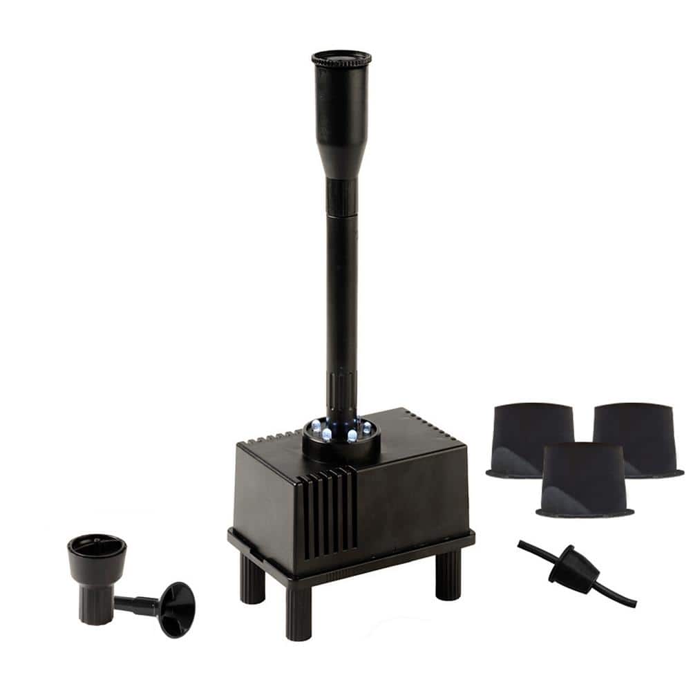 Container Fountain Kit with Led Light** missing 1 piece circled in red***