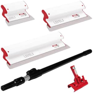 Composite Skimming Blade Set: 10,16, & 24 in. Blades, Handle Adapter + 37-63 in. Extension Handle