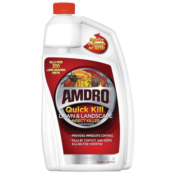 AMDRO Quick Kill 32 oz. Concentrate Lawn and Landscape Insect Killer