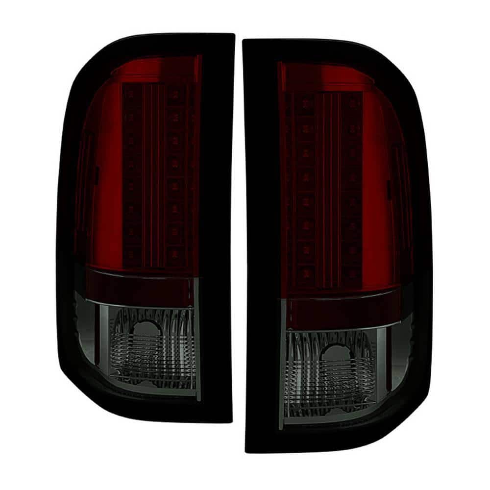 Chevy Silverado 1500 07-13 2500HD/3500HD 07-14 GMC Sierra 3500HD Dually Models 07-14 LED Tail Lights - Red Smoke price history on PriceWatchPro