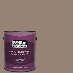 1 gal. #N230-5 Dry Brown Extra Durable Eggshell Enamel Interior Paint & Primer