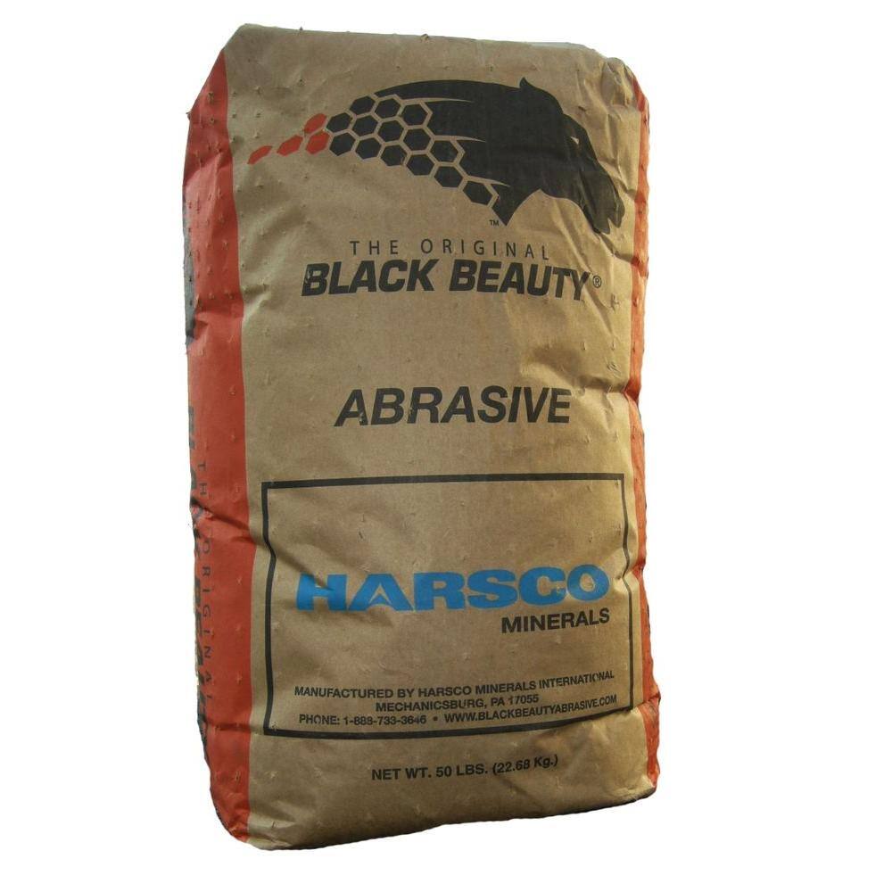 Black Beauty Abrasive Blast Media Medium Abrasive 12 40 Mesh Size For Use In Sandblast Cabinet 25 Lbs Amazon Com