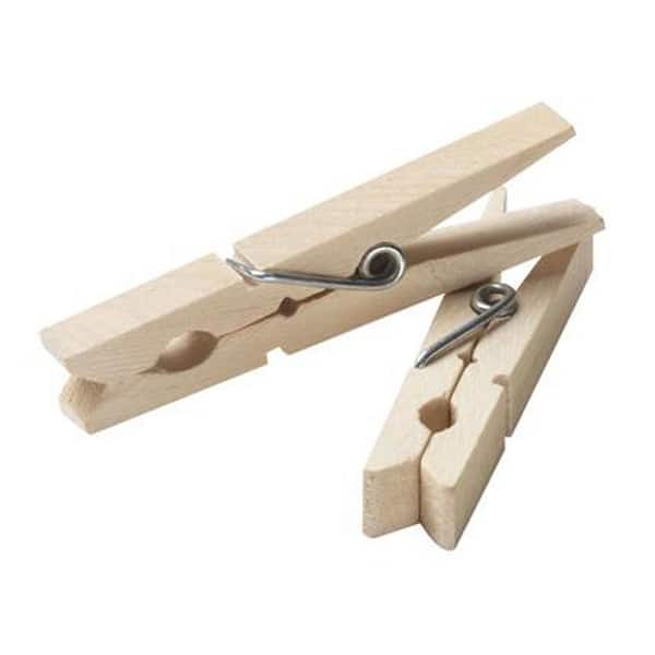 Heritage Clothespins 20 Hardwood Clothespins Made in The USA