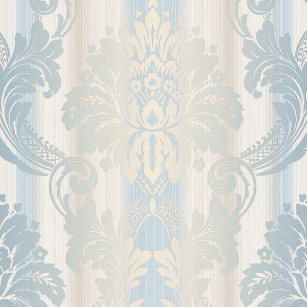 Norwall String Damask Vinyl Roll Wallpaper (Covers 55 sq. ft.)