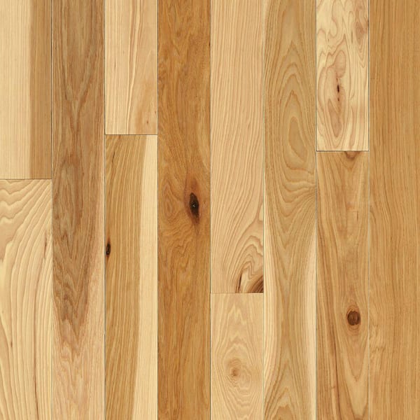 Bruce Plano Natural Hickory 3/4 in. T x 3-1/4 in. W Smooth Solid Hardwood Flooring (22 sq.ft./ctn)