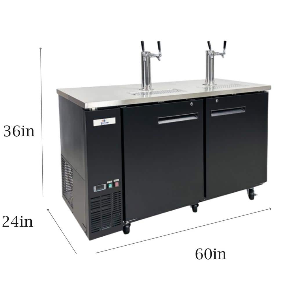 Have a question about Cooler Depot 4 Taps on 2 Towers, Two 1/2 Barrel ...