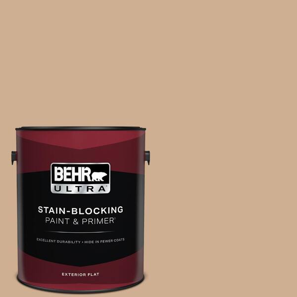 BEHR ULTRA 1 gal. #PPF-42 Gathering Place Flat Exterior Paint & Primer