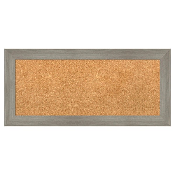 24'' X 36'' Cork Board Bulletin Board, Wooden Framed Corkboard, Wood