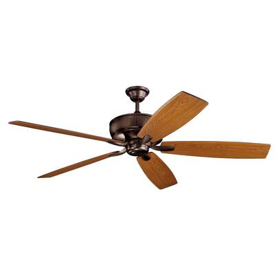 Monarch 70 in. Indoor Oil Brushed Bronze Downrod Mount Ceiling Fan with Wall Control