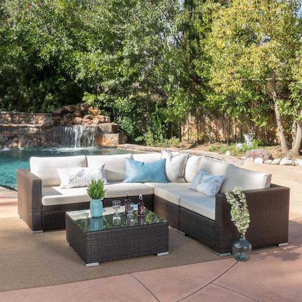 Santa rosa 6 piece outdoor dining set discount