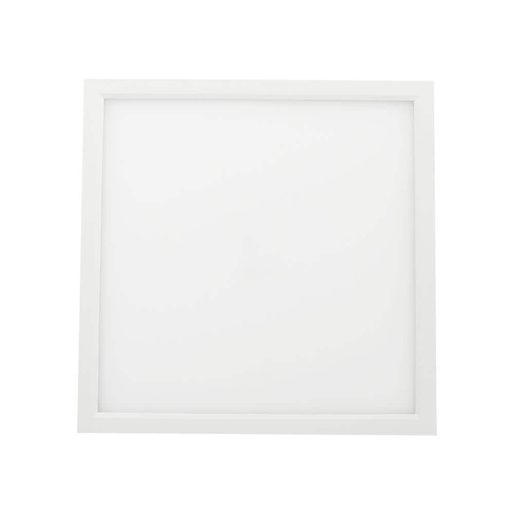 MEDINAH POWER 7.5 in. 75-Watt Equivalent LED Dimmable Square Surface ...