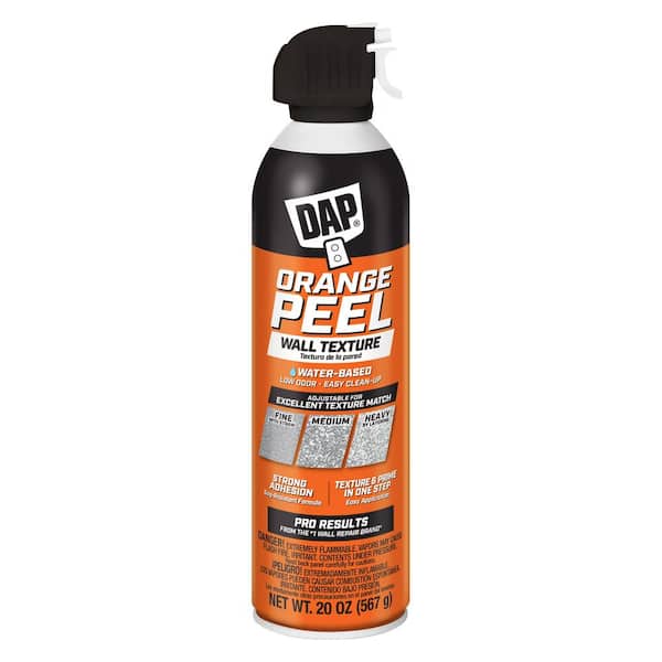 DAP Spray Texture 20 oz. Orange Peel Water Based Wall Texture Quick Repair