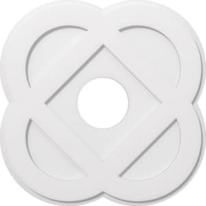 1 in. P X 11-1/4 in. C X 28 in. OD X 7 in. ID Charlotte Architectural Grade PVC Contemporary Ceiling Medallion