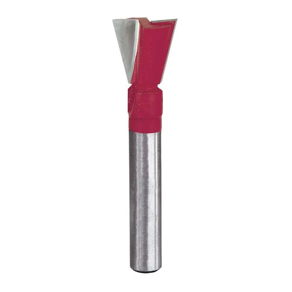 DIABLO 1/3 in. x 1/2 in. Carbide Dovetail Router Bit with 1/4 in Min Chuck