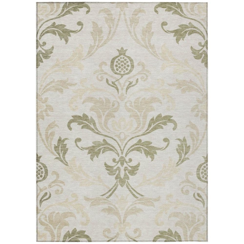 Chantille Machine Washable Indoor/Outdoor Abstract ACN2968 Cream 10 ft. x 14 ft. Area Rug price history on PriceWatchPro