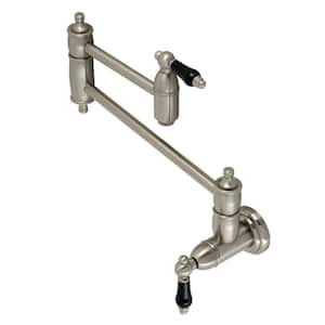 Duchess Wall Mounted Pot Filler in Brushed Nickel