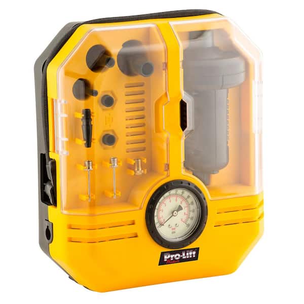 Car Tire Inflator 100 PSI, Electric Tire Compressor, Inflatables Air Car  Pump, Yellow, for Gift