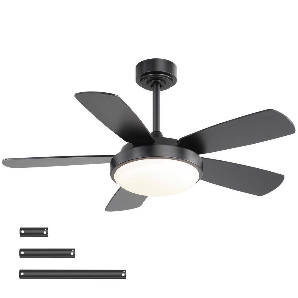 Avex 42 in. Smart Indoor Black Standard Ceiling Fan with Remote Control and Dimmable Integrated LED price history on PriceWatchPro