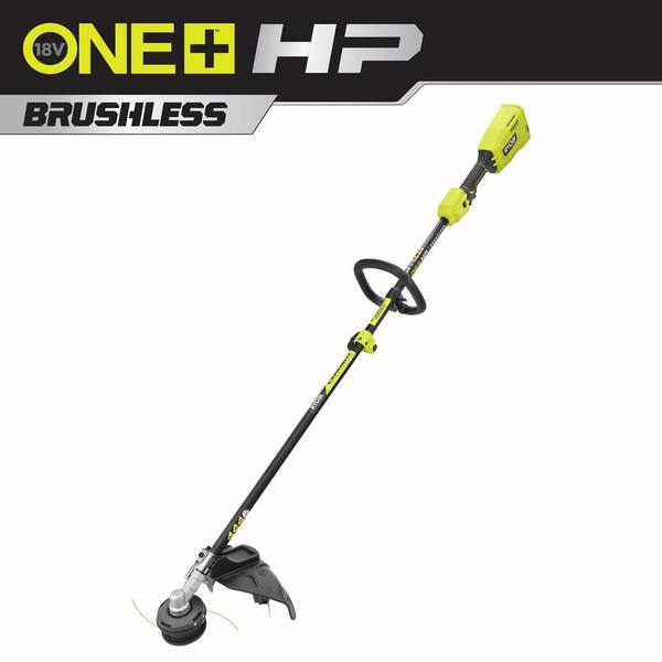 RYOBI ONE+ HP 18V Brushless 15 in. Attachment Capable String Trimmer (Tool Only)