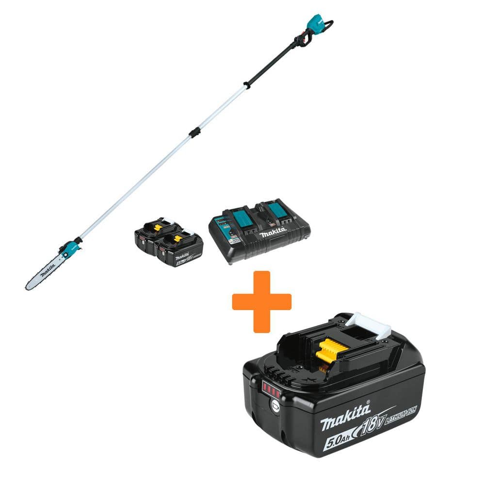 LXT 18V X2 (36V) Lithium-Ion Brushless 10 in. Telescoping Pole Saw Kit, 13 ft. L (5.0 Ah) w/ 18V LXT Battery Pack 5.0Ah price history on PriceWatchPro