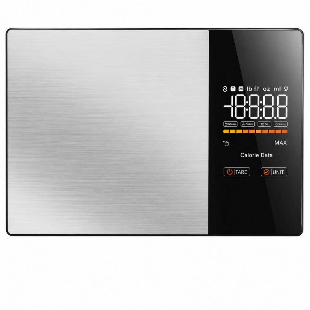 Smart Nutrition Food Scale with LED Display, Tracks Calories, Fat, Carbs, Protein via App, 1g Precision Digital Scale price history on PriceWatchPro