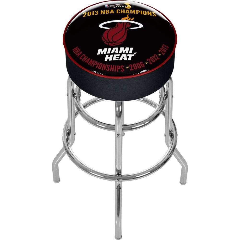 Miami Heat Hardwood Classics 2-Shelf Portable Bar with Case