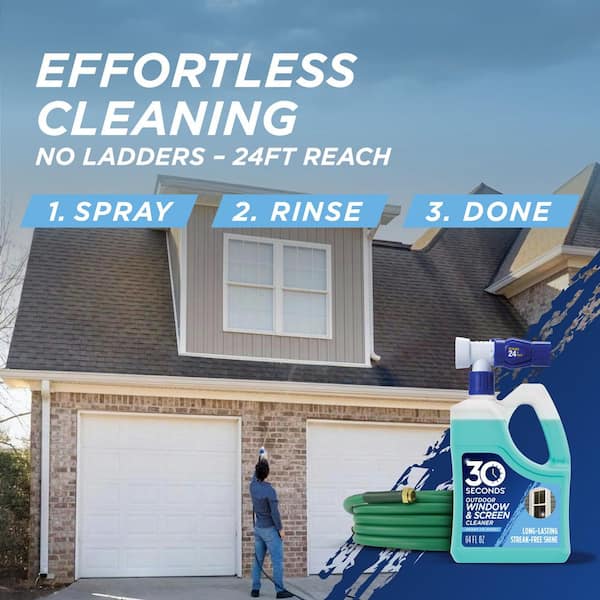 64 oz. Outdoor Ready to Spray Window and Screen Cleaner