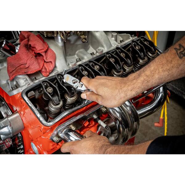 GEARWRENCH 3/8 in. Drive 120XP Dual Material Handle Flex Head