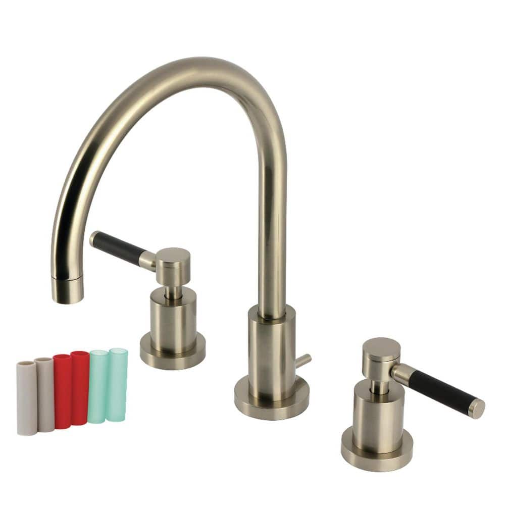 Kaiser 8-16 Widespread 2-Handle Bathroom Faucet in Brushed Nickel price history on PriceWatchPro