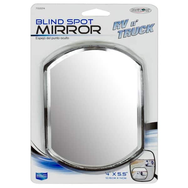 Unbranded 4 x 5-1/2 in. RV and Truck Blind Spot Mirror (2-Pack)