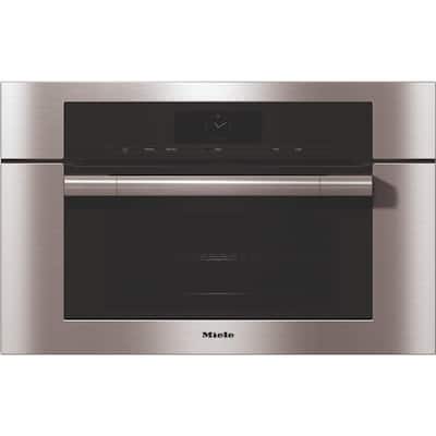 H 7770 BM 30 in. Electric Convection Wall Oven with Built-in Microwave in Stainless Steel
