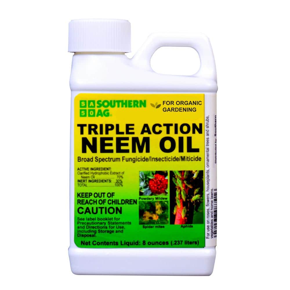 Southern Ag 8 oz. Triple-Action Neem Oil 100048933 - The Home Depot
